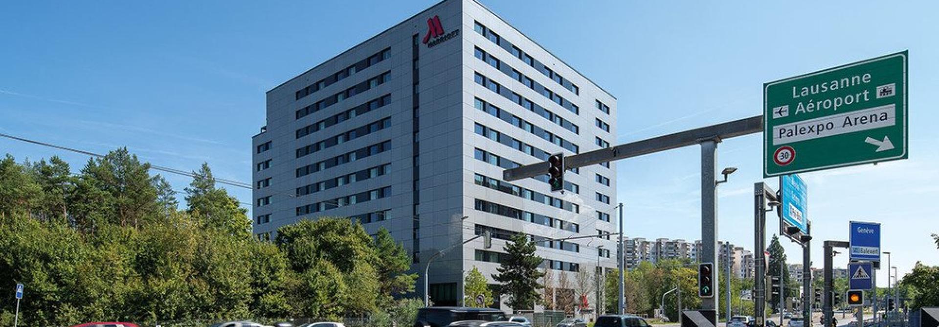 Communiquez auprès de la clientèle <br> du Geneva Marriott Hotel