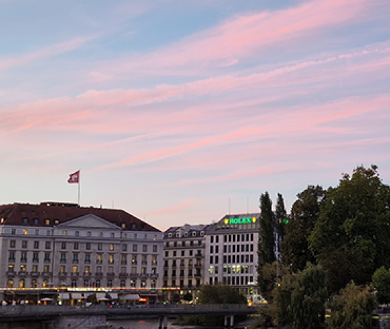 Enseigne lumineuse à Genève – PLACE CORNAVIN