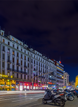 Enseigne lumineuse à Genève – PLACE CORNAVIN