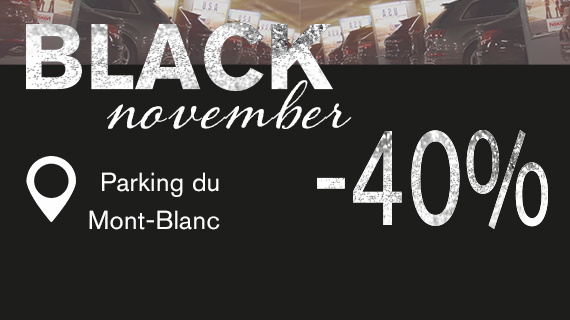 Black November :  – 40% sur vos campagnes  F4 et écrans