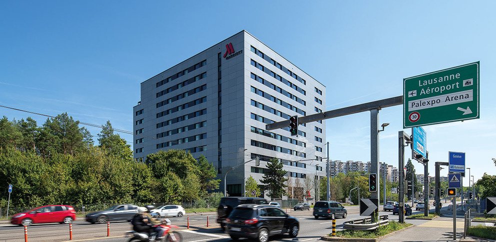 Communiquez auprès de la clientèle  du Geneva Marriott Hotel