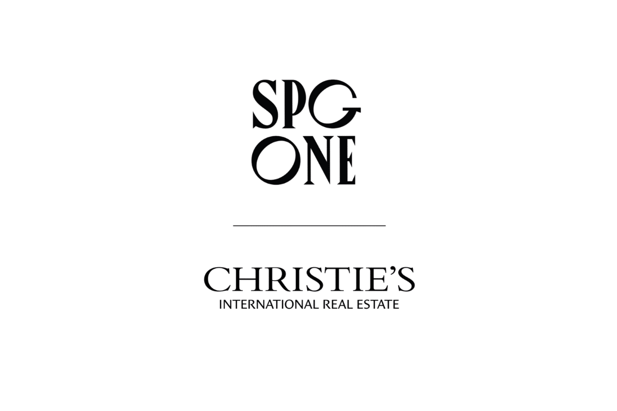 Logo de SPG One, agence immobilière de prestige en Suisse romande, partenaire de longue date de Force Promotion pour des campagnes d’affichage premium telles que celles menées au Parking du Mont-Blanc