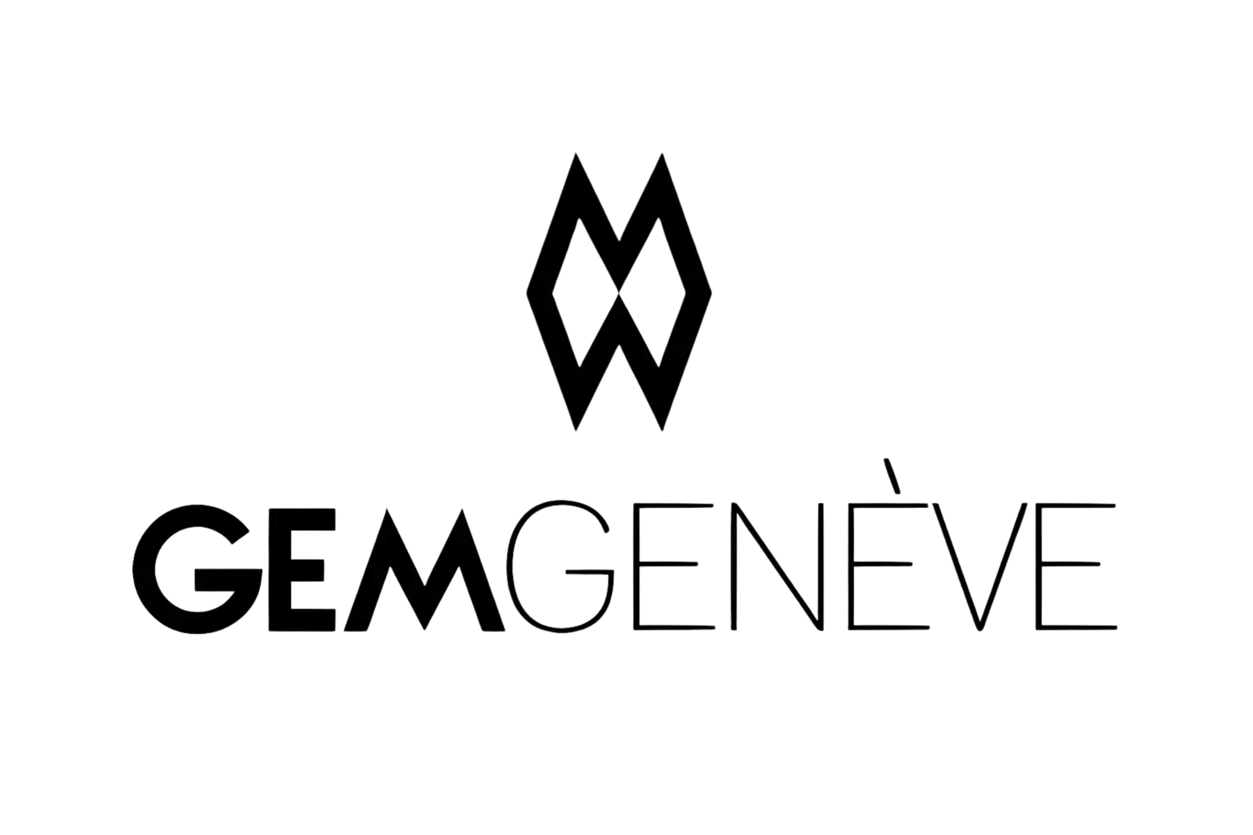 Logo de GEM Genève, le salon international de la joaillerie à Genève, client de Force Promotion pour la mise en valeur de son image par l’affichage publicitaire